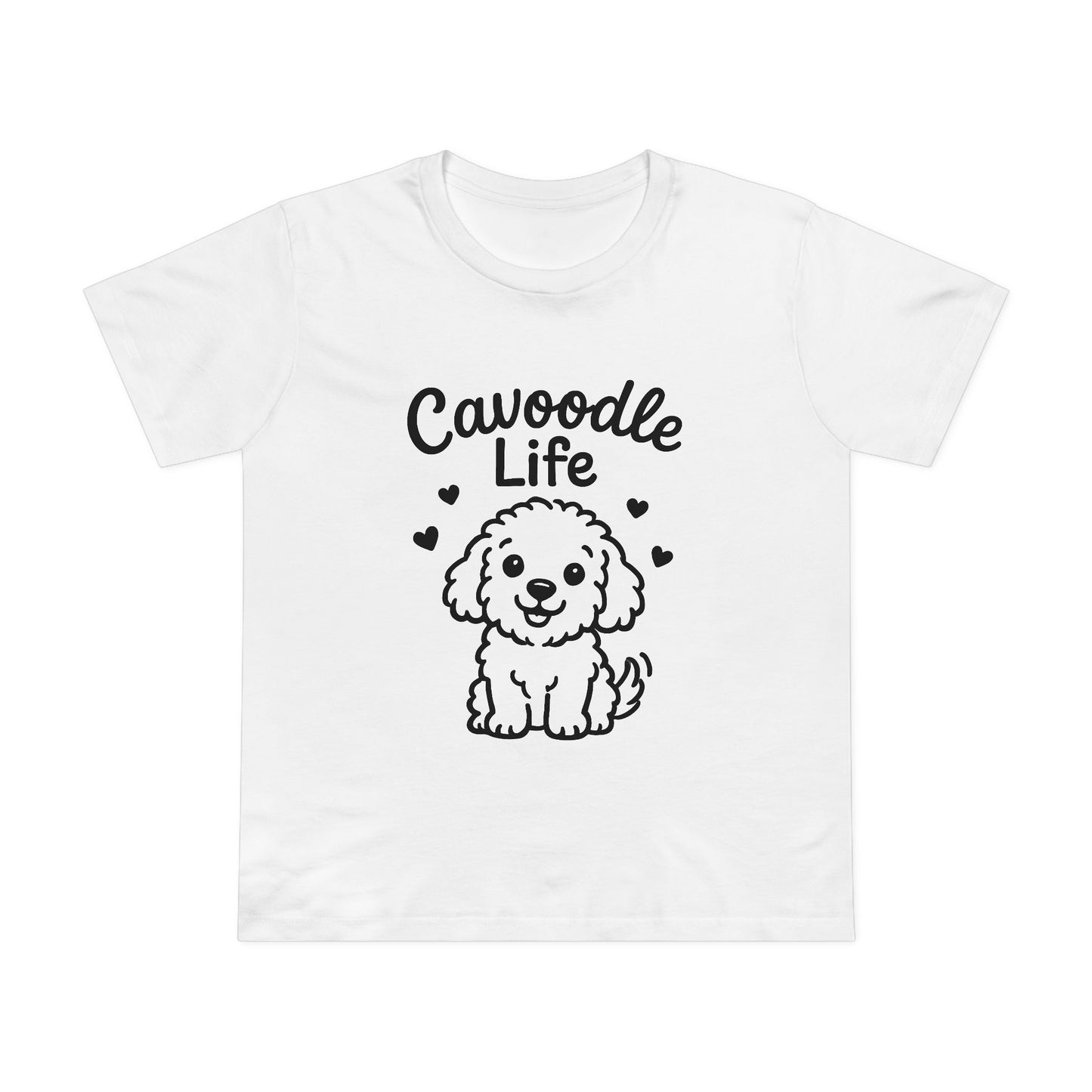 Cavoodle Life - Cute Cavapoo Dog Graphic Women’s Premium T-Shirt
