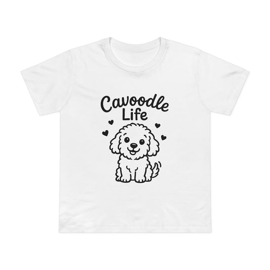Cavoodle Life - Cute Cavapoo Dog Graphic Women’s Premium T-Shirt