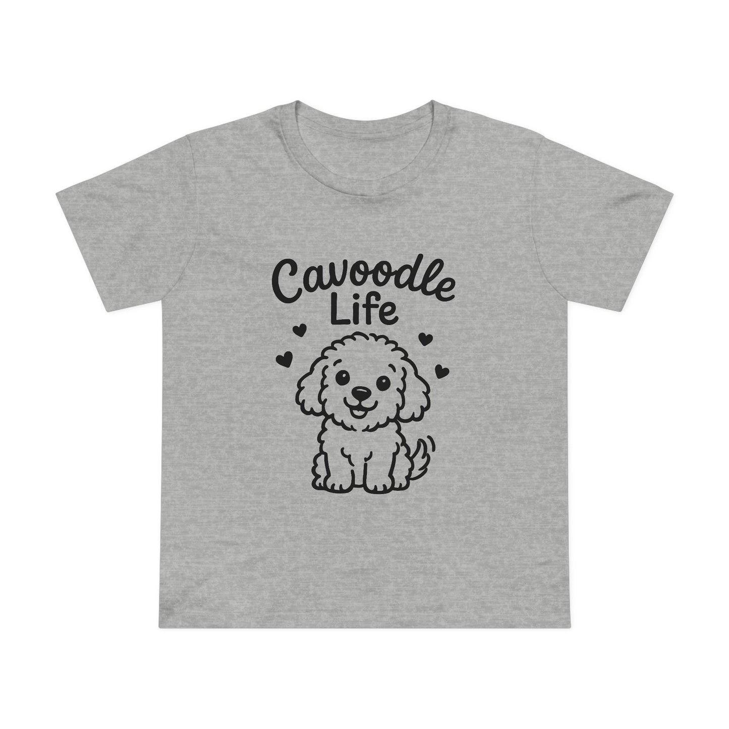 Cavoodle Life - Cute Cavapoo Dog Graphic Women’s Premium T-Shirt