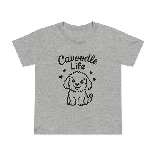 Cavoodle Life - Cute Cavapoo Dog Graphic Women’s Premium T-Shirt