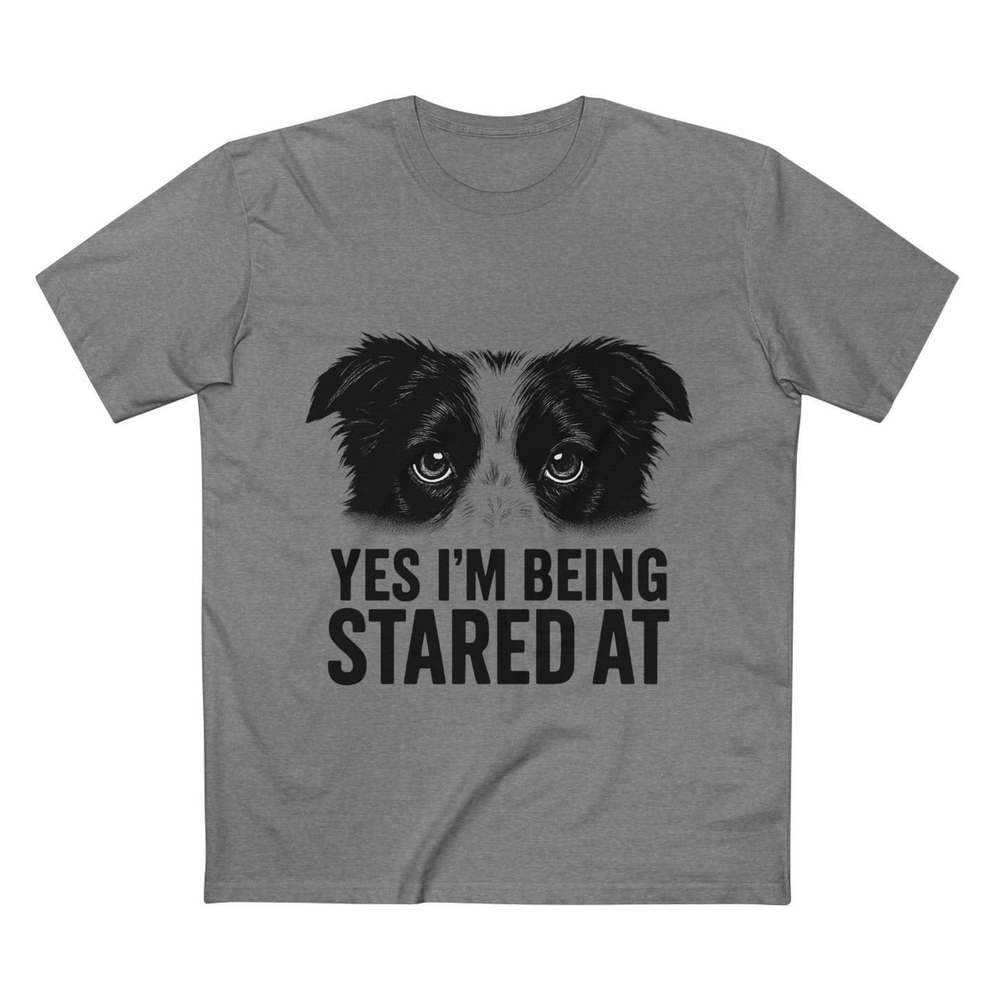 "Yes I'm Being Stared At" Funny Pet Lover Unisex Premium T-Shirt