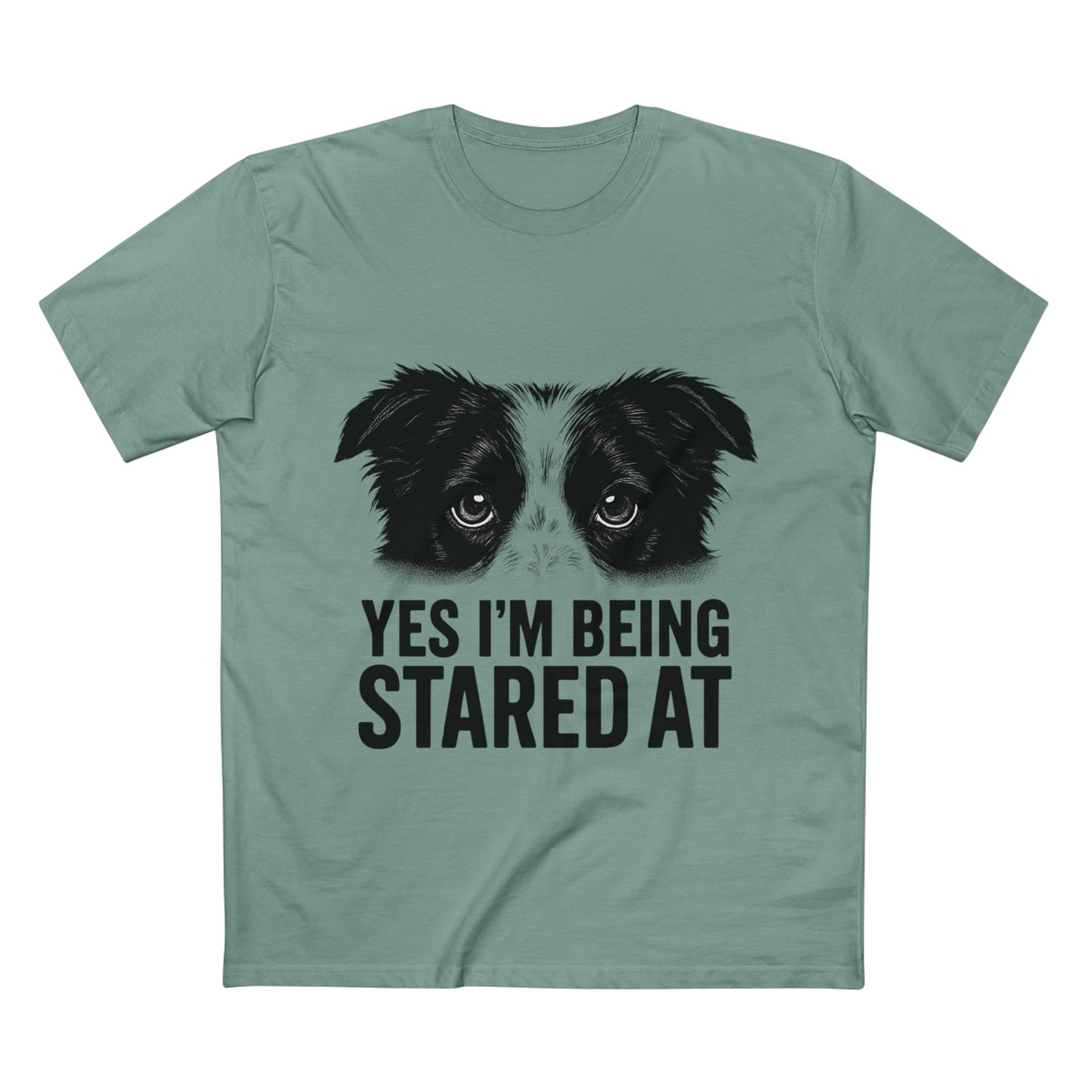 "Yes I'm Being Stared At" Funny Pet Lover Unisex Premium T-Shirt
